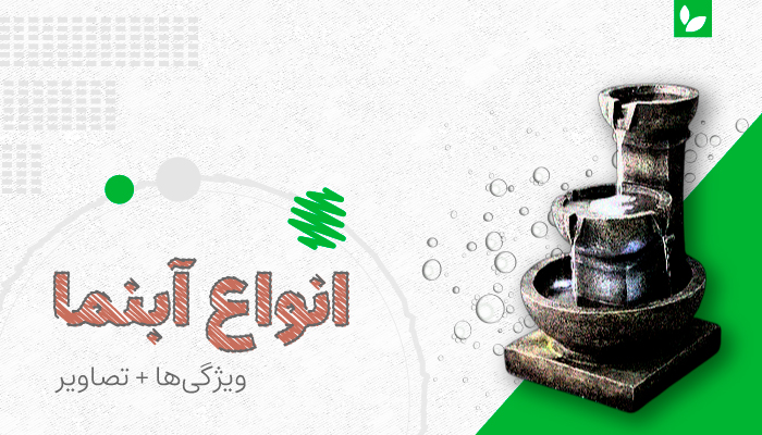 انواع آبنما و ویژگی‌های خاص آن‌ها را بشناسید + عکس | شرکت ایده سبز