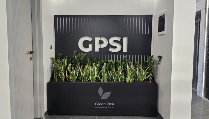 نمونه کار فلاورباکس پارتیشنی شرکت GPSI | مجری شرکت ایده سبز