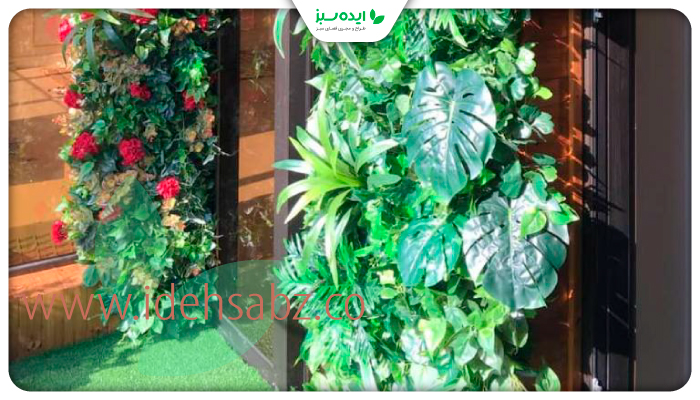 نمونه کار | گیاه مصنوعی  برای دیوار سبز 