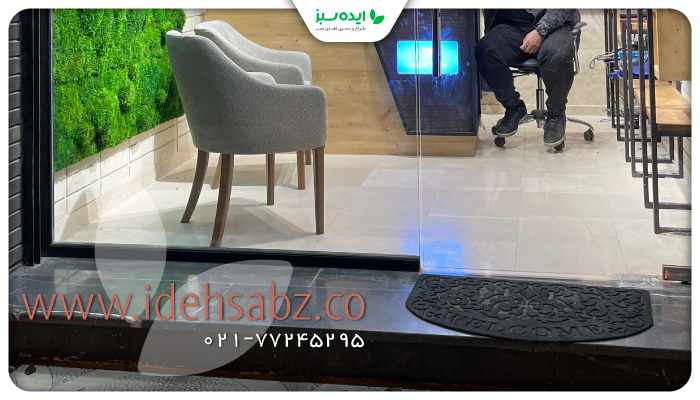 نمونه کار | اجرای دیوار خزه&zwnj;ای