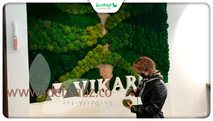 نمونه کار | ساخت ماس وال شرکت ویکارنو