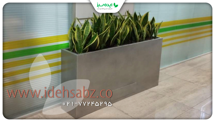 نمونه کار | دکوراسیون محیط اداری به کمک فلاور باکس
