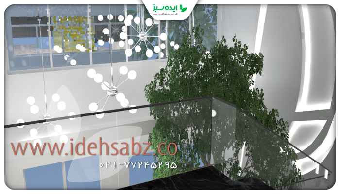 نمونه کار | تصمیم کاشت درخت غول پیکر در محیط اداری