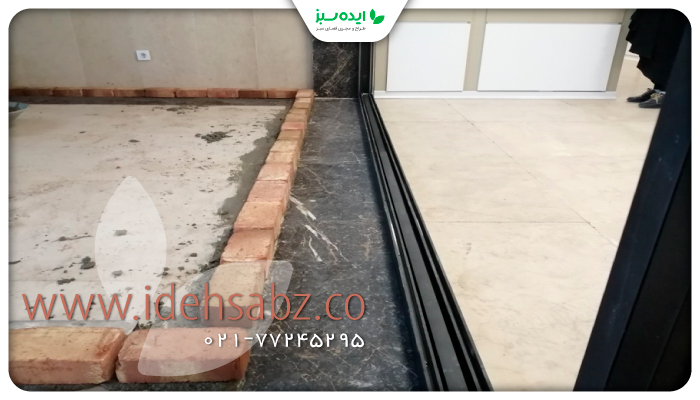نمونه کار | دیزاین محیط زیر پله