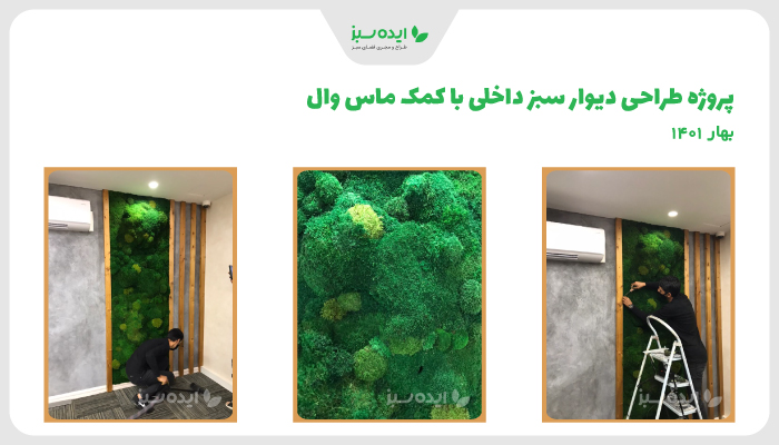 نمونه کار | ساخت ماس وال شرکت فراگستر 