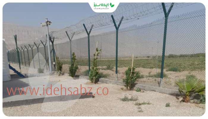 نمونه کار | طراحی لنداسکیپ کمپ مهندسی