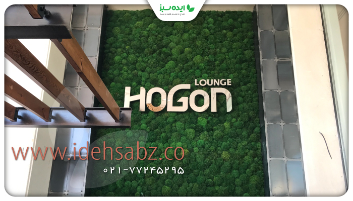 نمونه کار | moss wall