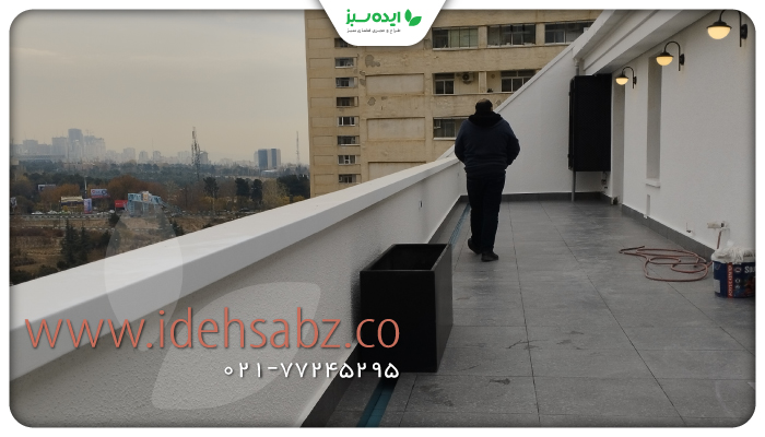 نموه کار | فروش فلاور باکس مناسب فضای باز در تهران