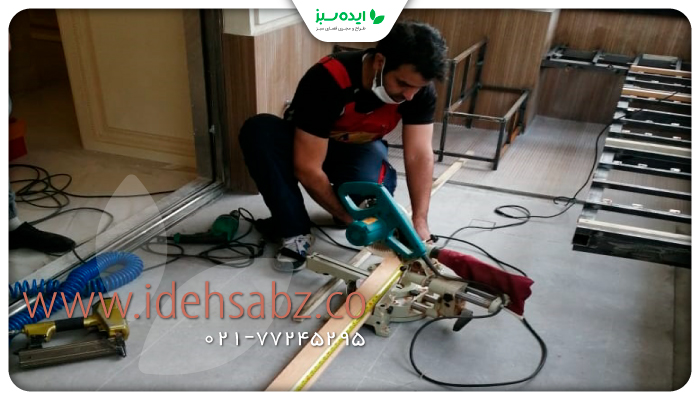 نمونه کار | محوطه سازی مجتمع آپارتمانی 
