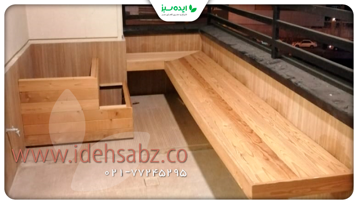 نمونه کار | اجرای بالکن سبز