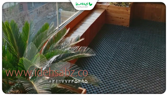 نمونه کار | عایق کاری کف بالکن 