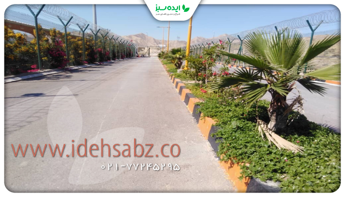 نمونه کار | محوطه سازی کمپ مهندسی وراوی (عسلویه)