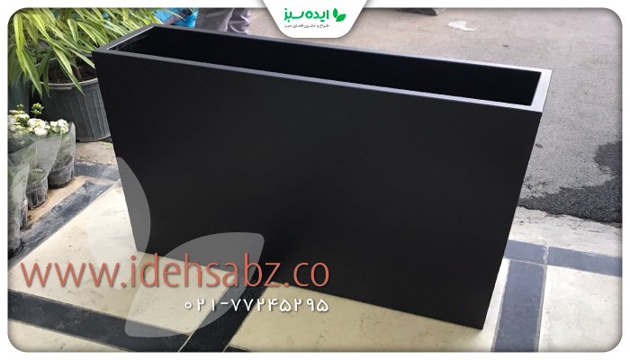نمونه کار | فلاور باکس مستطیلی