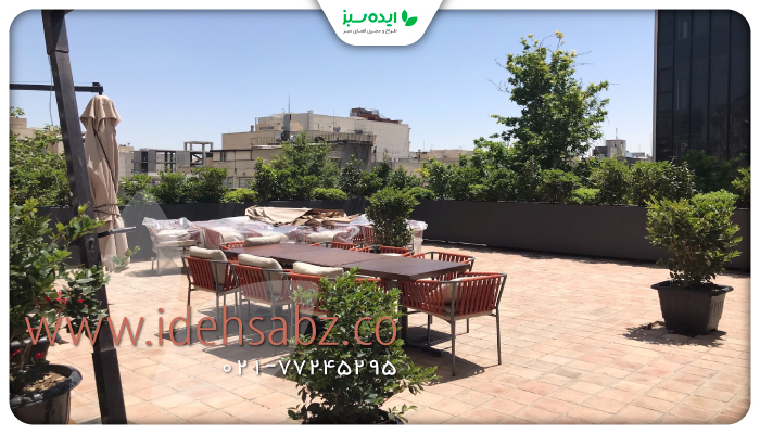 نمونه کار | روف گاردن شیخ بهایی