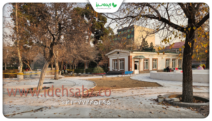 نمونه کار | محوطه سازی سفارت روسیه