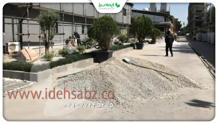 نمونه کار | مسیر سازی کارخانه کالین