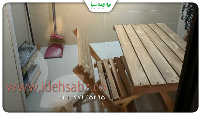 نمونه کار | دیزاین تراس نقلی