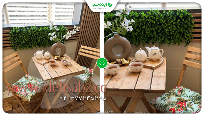 نمونه کار | دیزاین تراس شهرک شهید خرازی