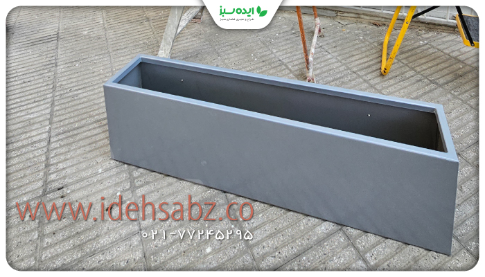 نمونه کار | استقرار فلاور باکس پشت پنجره