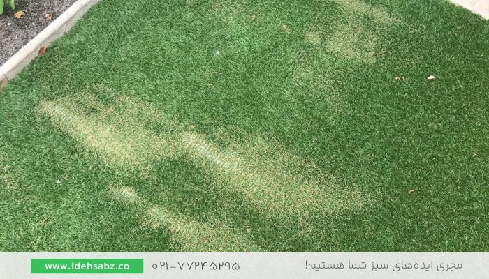 رایج&zwnj;ترین آسیب&zwnj;های چمن فوتبال | سوختگی چمن