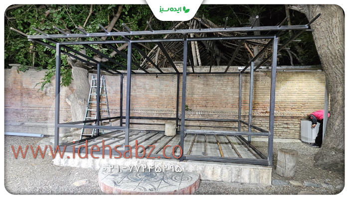 نمونه کار | ایده&zwnj;های طراحی محوطه سازی فضای باز 