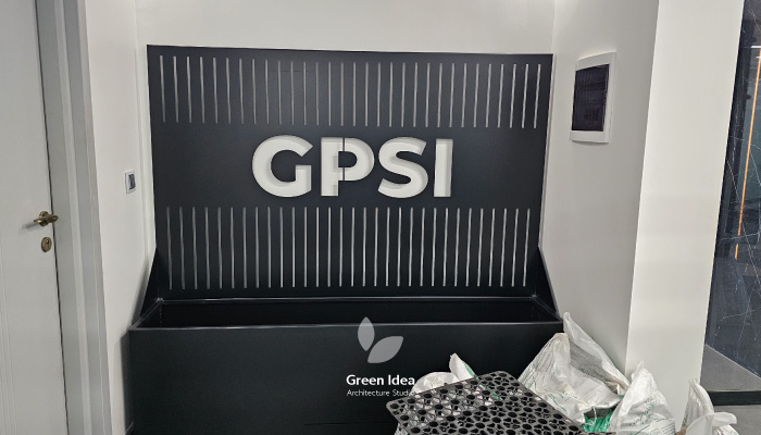 نمونه کار فلاورباکس پارتیشنی شرکت GPSI | مجری شرکت ایده سبز