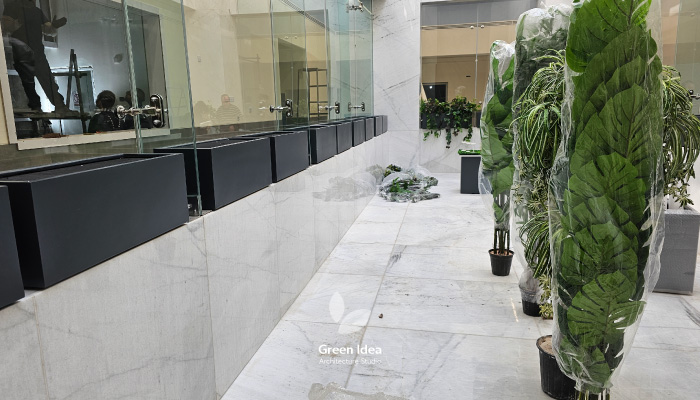 نمونه کار فلاورباکس بیمارستان مفید