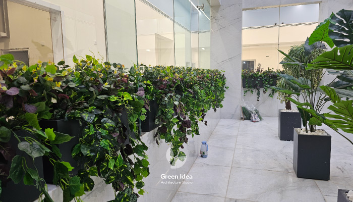 نمونه کار فلاورباکس بیمارستان مفید
