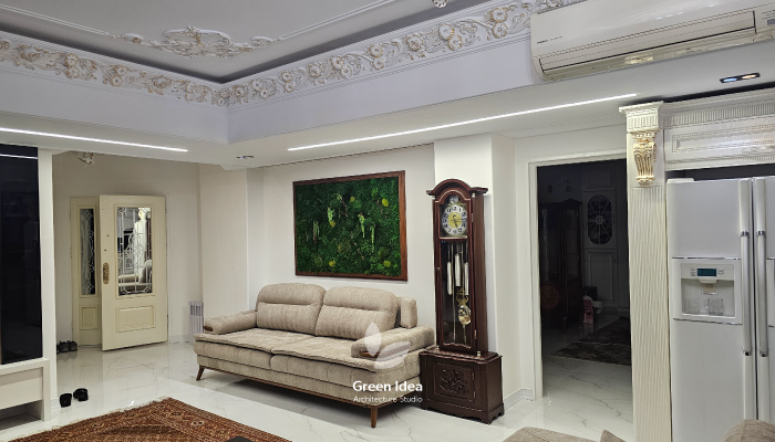 نمونه کار طراحی ماس&zwnj;وال منزل مسکونی