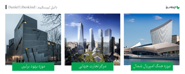 آثار معماران مشهور دانیل لیبسکیند | Daniel Libeskind