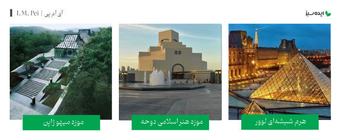آثار مهم معمار بزرگ آی آم پی | I.M. Pei