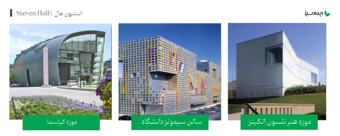 آثار معمار مشهور استیون هال | Steven Holl